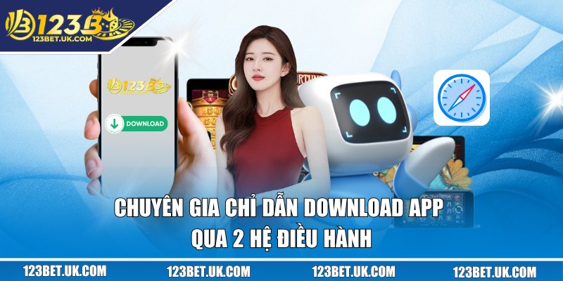 Chuyên gia chỉ dẫn download ứng dụng qua 2 hệ điều hành