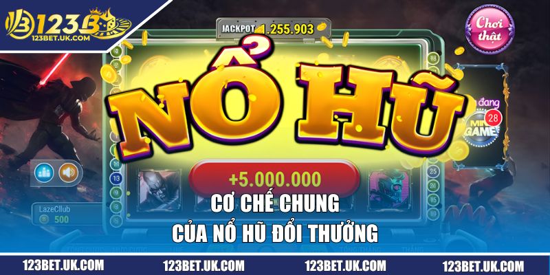 Cơ chế chung của nổ hũ đổi thưởng